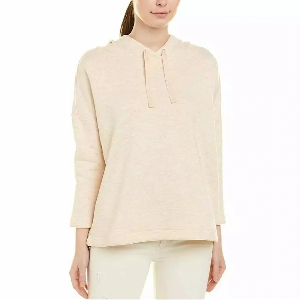 Scotch & Soda Club Nomade Pink Cream Blend Hoodie